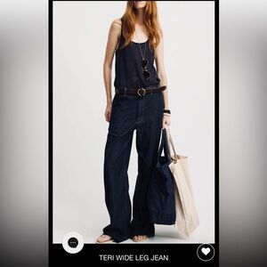 The denimist Teri wide leg pant